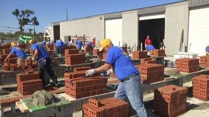 Alabama regional bricklayer competition