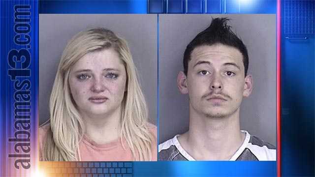 Hanna Kaytlin Gould, 19, and Bradley Lane Hatcher, 19, both of Columbiana, are facing criminal charges in connection with car break-ins in the Riverchase subdivision. 