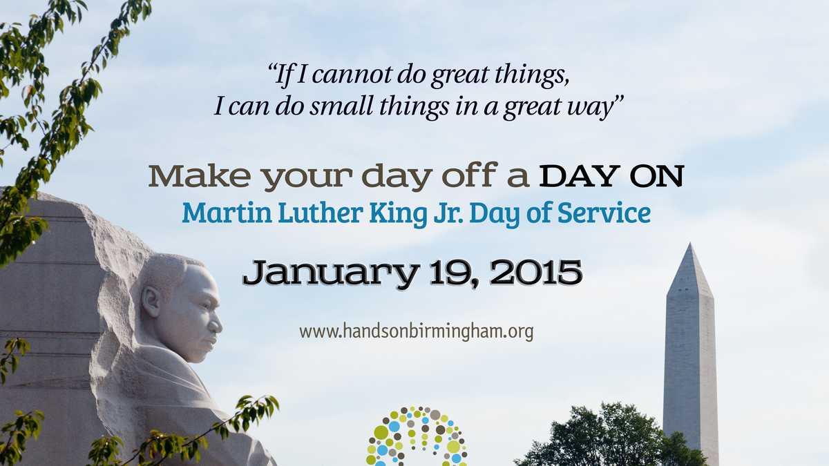 MLK Jr. Day of Service is Jan. 19