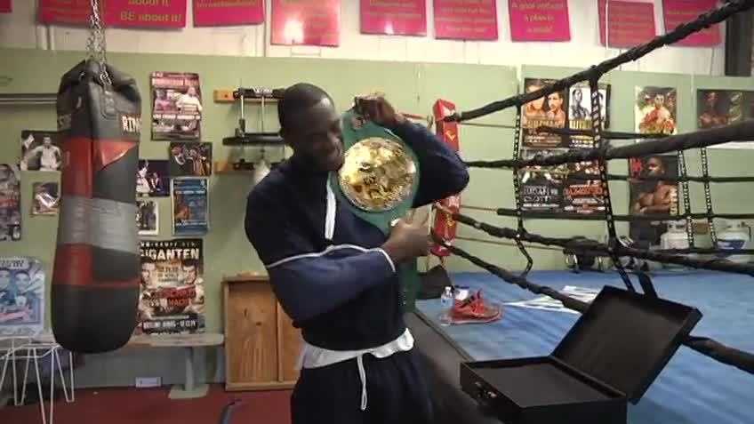 Wilder told WVTM 13 shortly after winning the WBC heavyweight title belt that he'd named it "Sophia." 