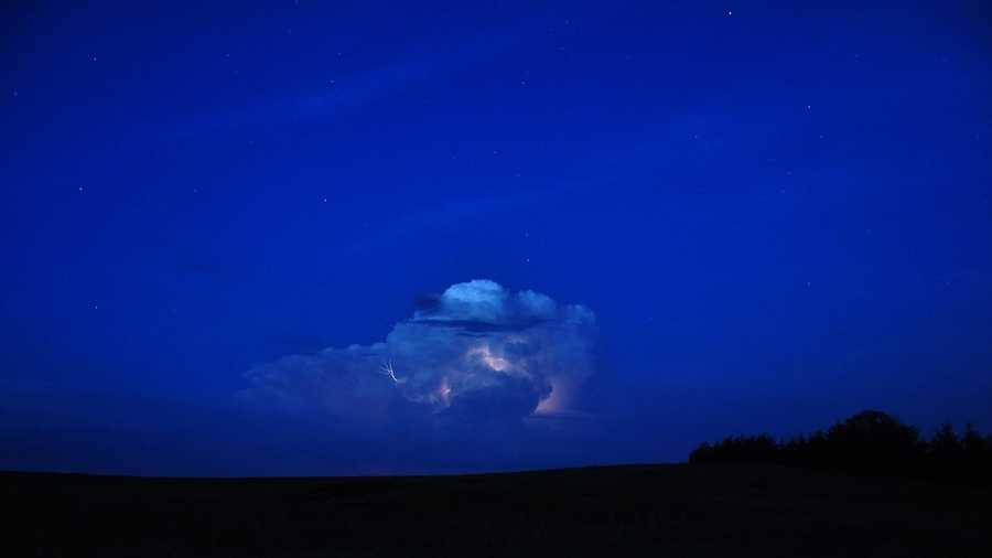 NOAA scientists will study nighttime thunderstorms this summer to better understand and predict them. (Credit: NOAA)