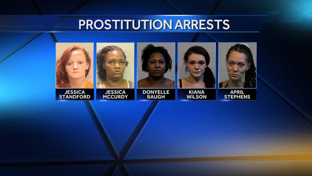 5 arrested in Tuscaloosa prostitution sting