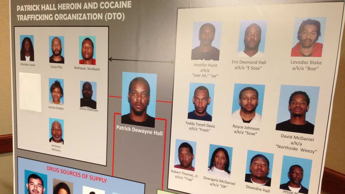 15 suspects arrested in cocaine, heroin conspiracy