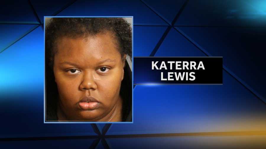 Katerra Lewis is charged with manslaughter in the death of her 1-year-old daughter. An 8-year-old is charged with the child's murder. 