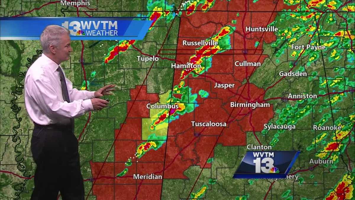 Tornado watches issued for west, central Alabama