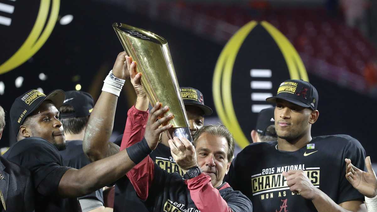 Alabama football team to be honored for national championship win