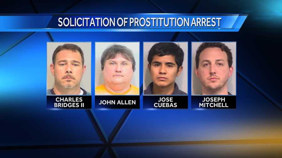 Weekend Prostitution Sting in Tuscaloosa, Alabama Nets 15 Solicitation Arrests