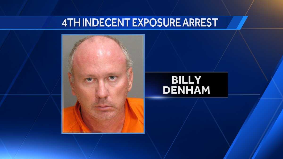 Man charged with a felony after several indecent exposure convictions.