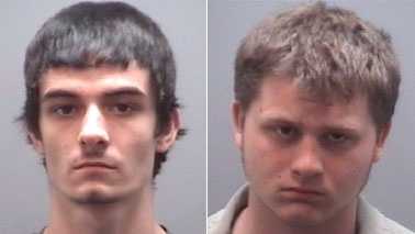 Two arrested in break-ins, thefts in Alamance County