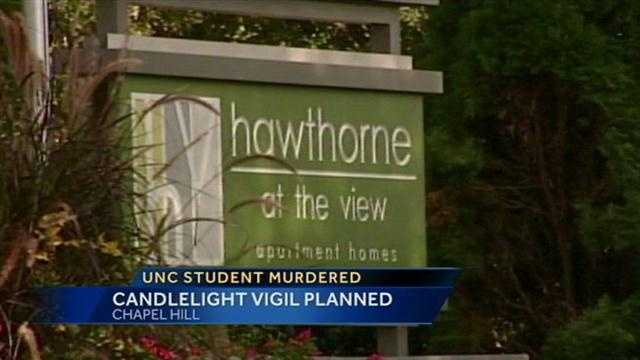 Candlelight Vigil Planned For Slain Unc Student