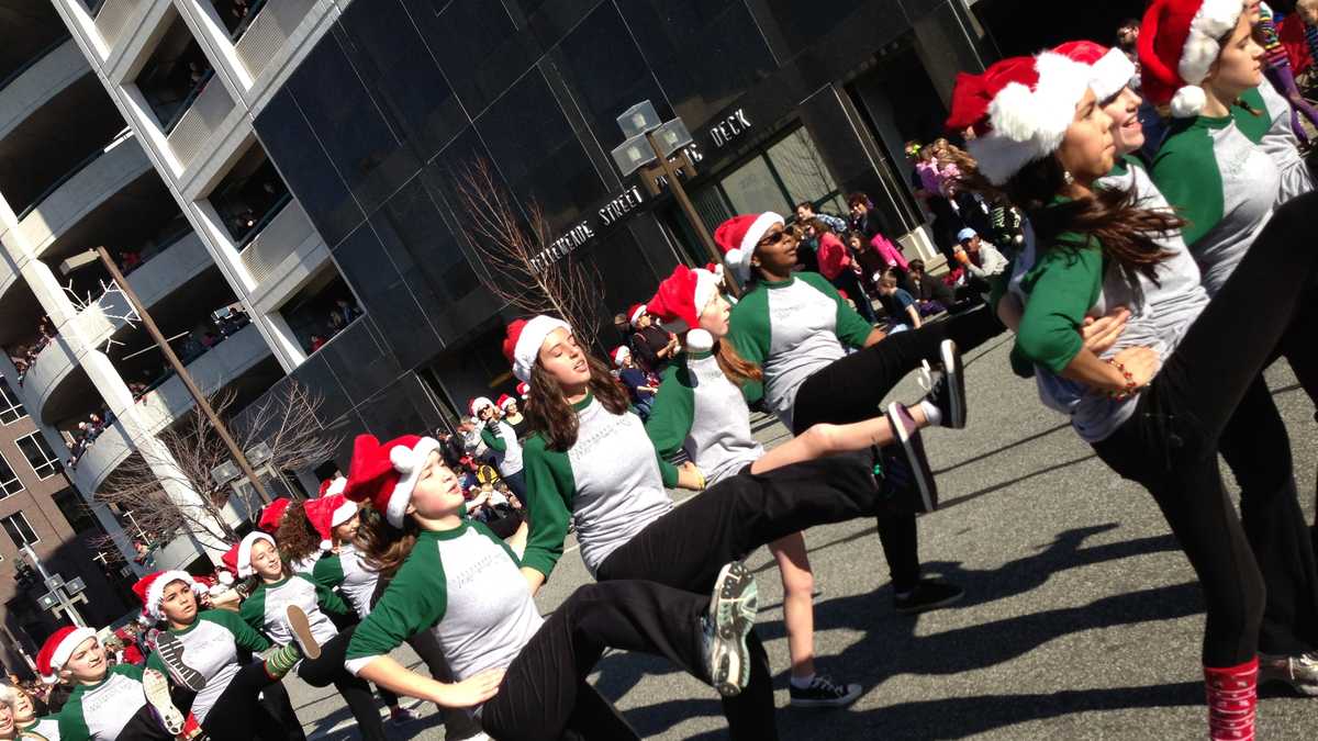 Images WXII at Greensboro Holiday Parade!