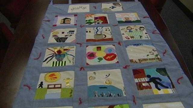 This is the quilt presented at the April 23 Martinsville City Council meeting.