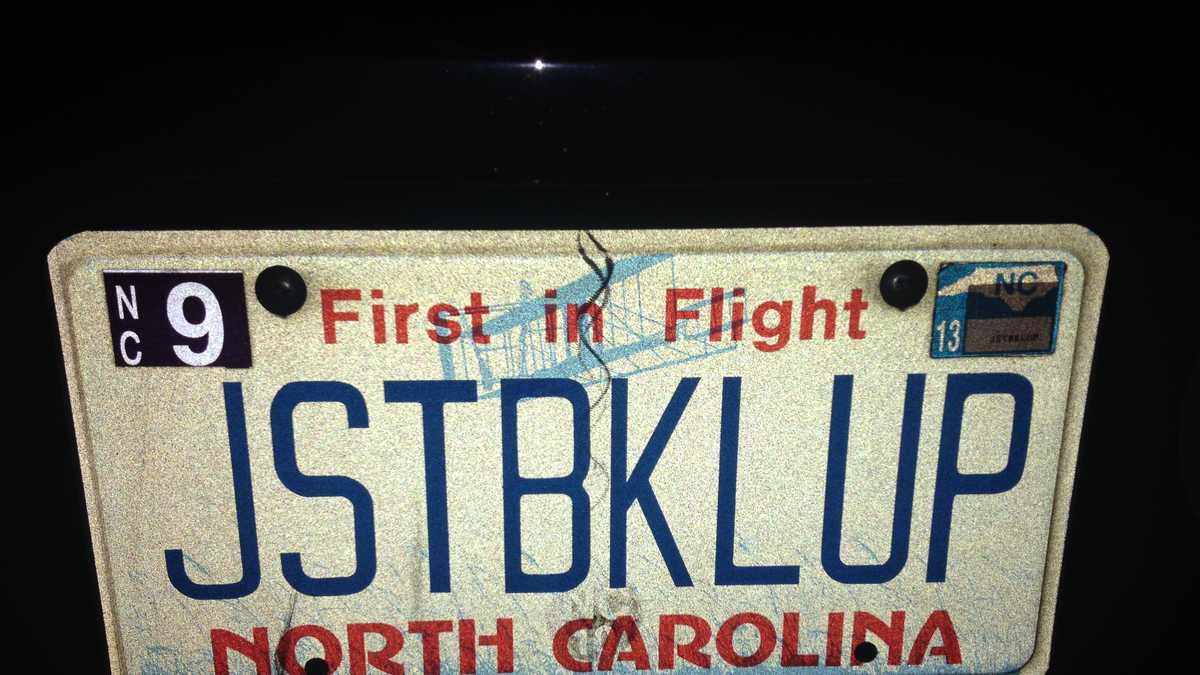 Images Vanity plates spotted in NC, Va.