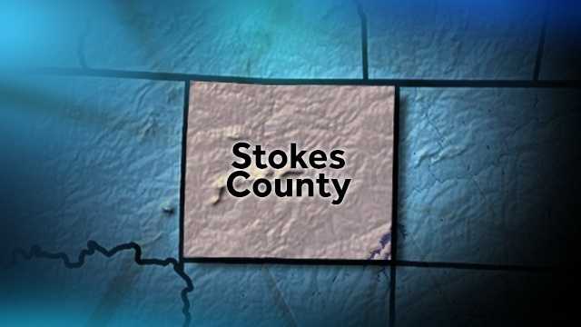 Stokes County map