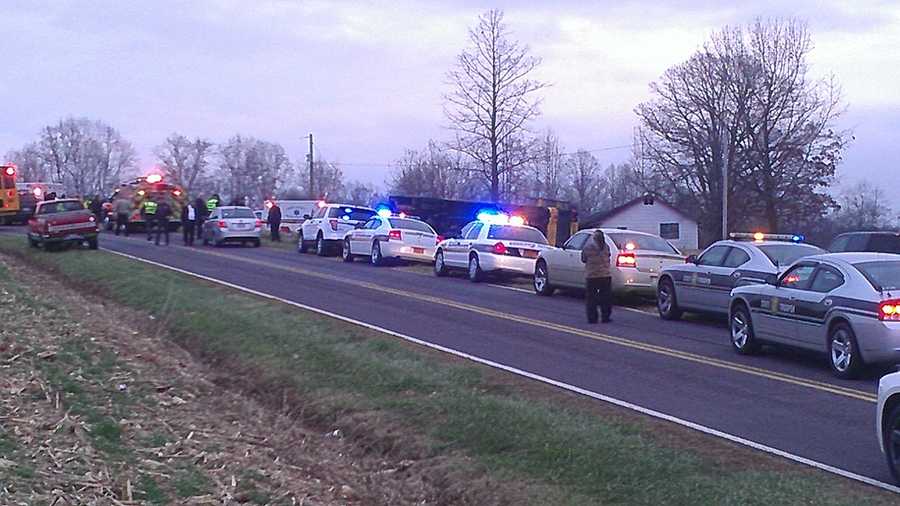 Images Yadkin County bus crash