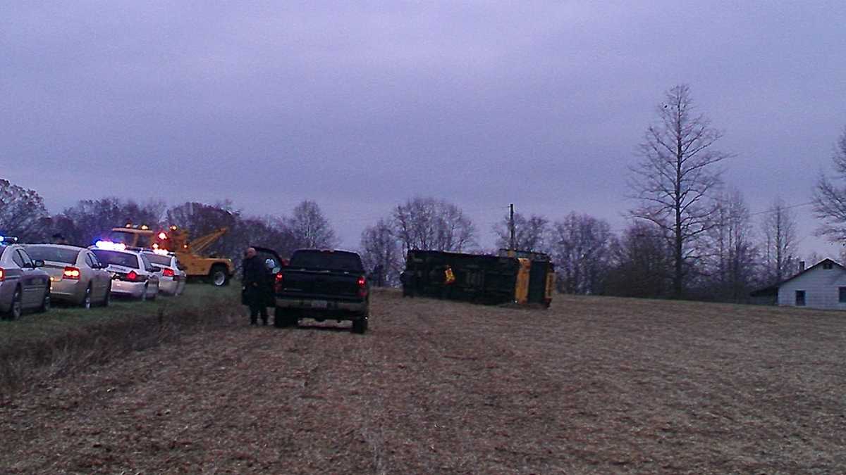 Images Yadkin County bus crash