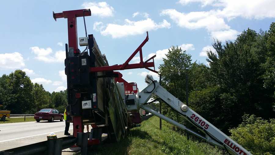 PHOTOS: Truck accident in Forsyth County