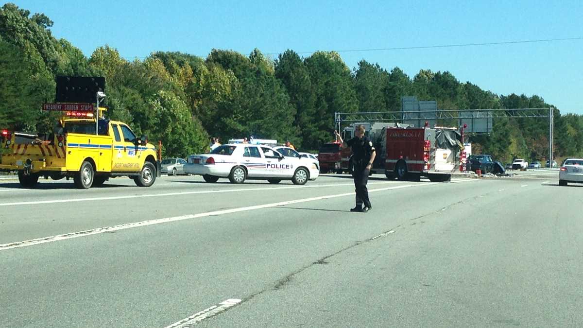 Images I40 accident in WinstonSalem