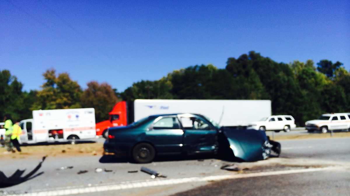 Images I40 accident in WinstonSalem