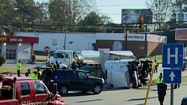 NC deputy killed in crash involving tractor-trailer
