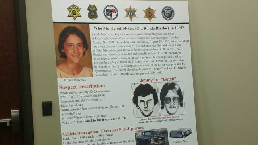 The body of Ronda Blaylock, 14, was discovered in 1980 – three days after she was reported missing. 
