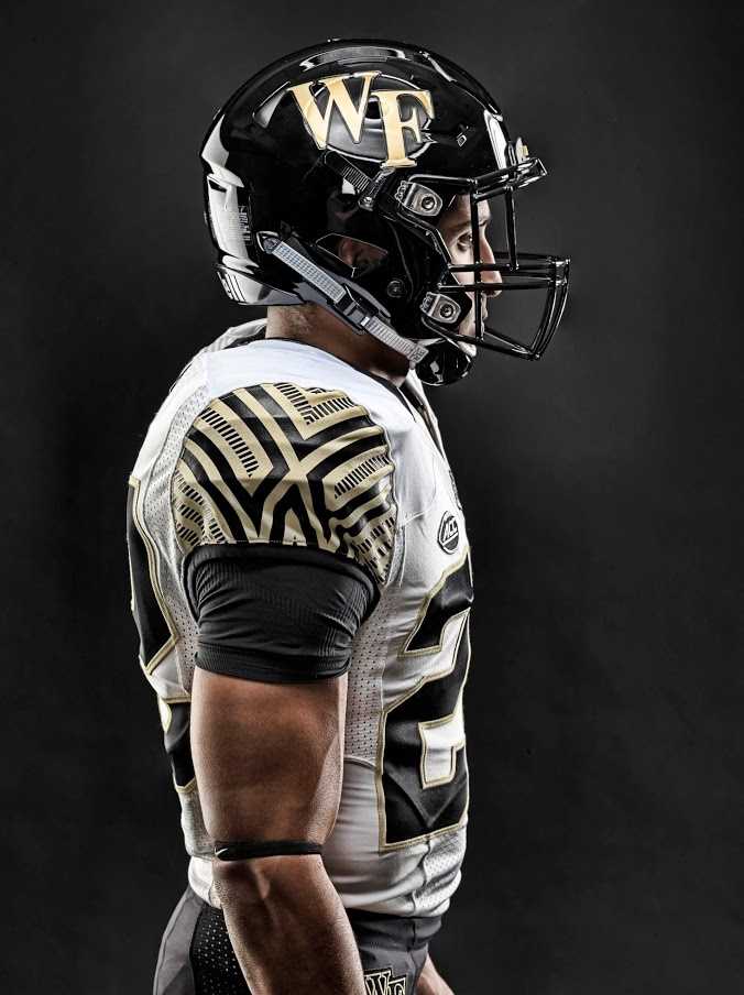 Wake forest best sale football uniforms