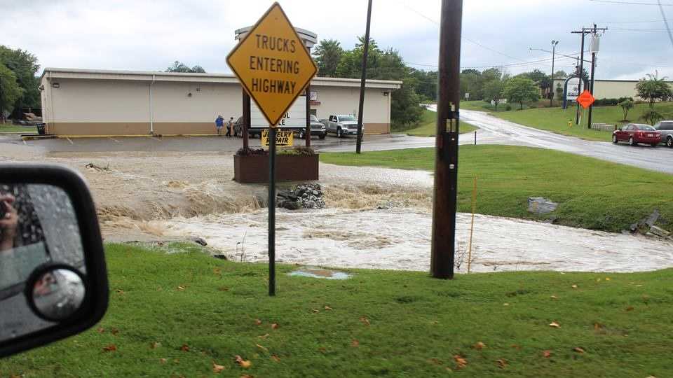 PHOTOS Mount Airy flooding