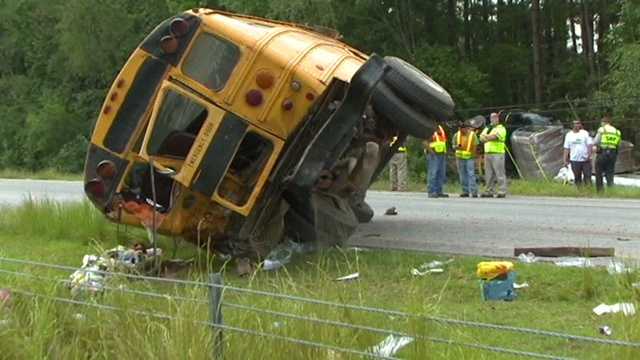 26 injured in NC bus crash; Triad truck driver charged