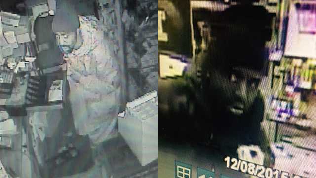 Surveillance images of man wanted in 11 Winston-Salem business break-ins
