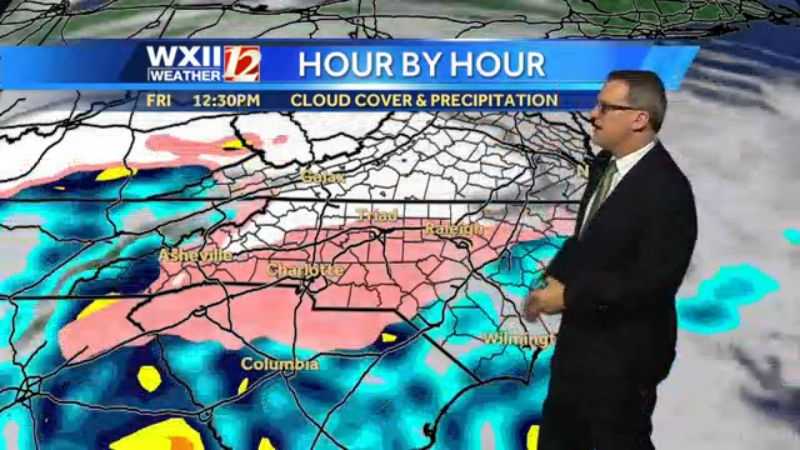 Winter Storm Forecast Map: Futurecast For The Next 48 Hours