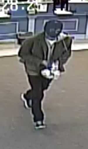 Man sought in Eden armed bank robbery