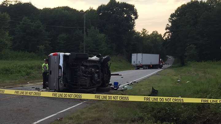 Woman Killed Husband Injured In Forsyth Co Crash