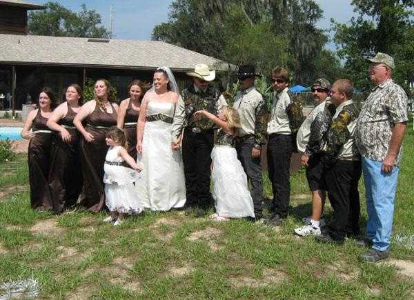 Redneck Themed Wedding Photos