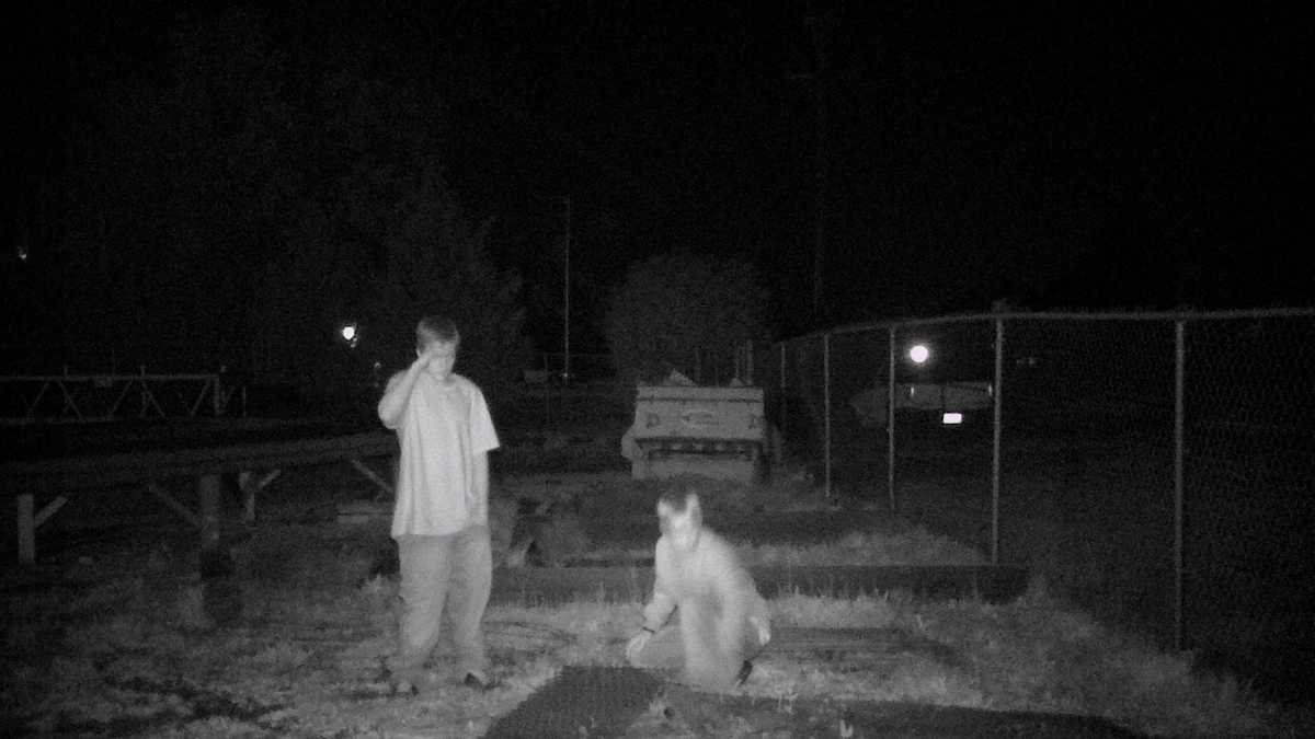 Deputies Copper thieves caught on camera