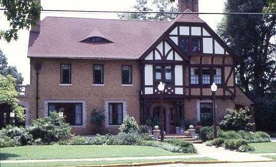 The Davenport House, 100 Randall St. in Greer, was built in 1921. It was designed by prominent Greenville architects James Douthit Beacham and Leon LeGrand for the Davenport family of Greer, one of the city’s most prominent twentieth century business families.