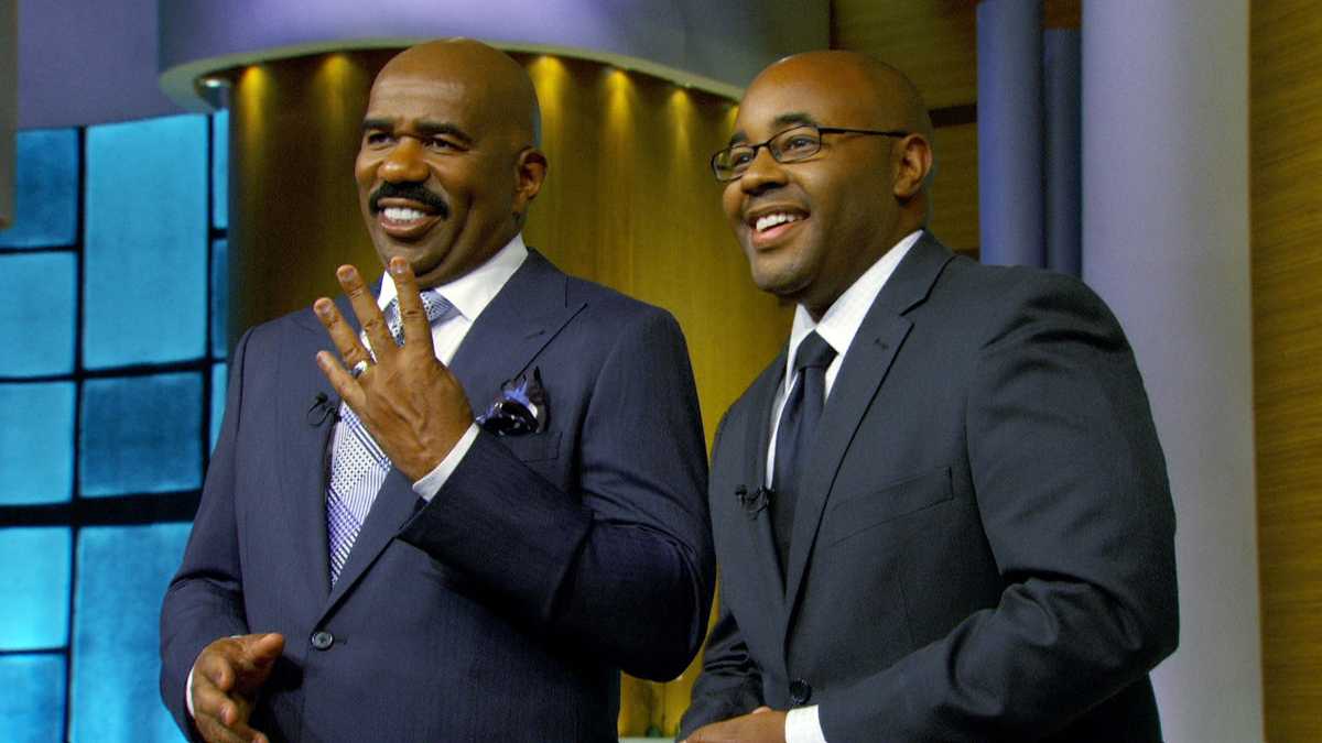 News 4's Nigel Robertson sits down with Steve Harvey