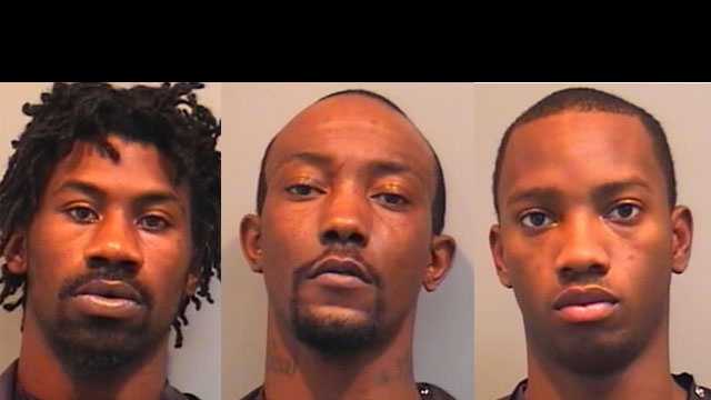 Latevin and Wendell Brannon, Markese Gregory: Accused of grand theft