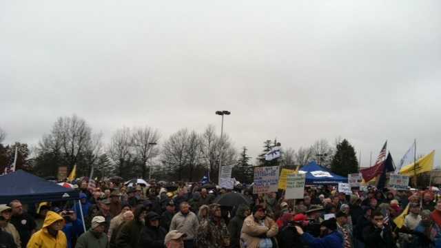 Huge rally takes place at Greenville County Square