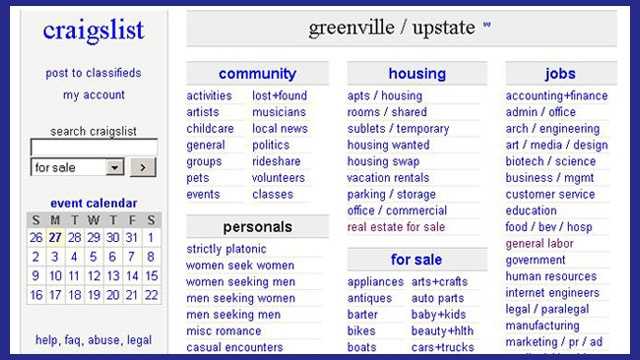 Craigslist Greenville Sc Pets Craigslist 2020 08 05