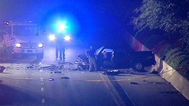 Images: I-85 Wrong-way Crash Kills Mother, Injures Children