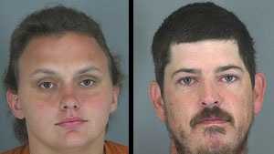 Maryellen Brown and Jeremy Pittman:  Accused of cruelty to children