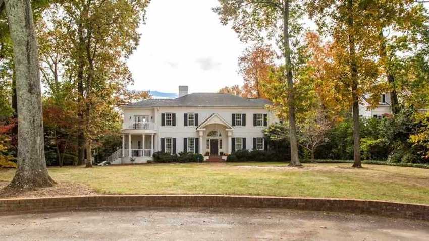 This five bedroom, six bathroom estate home near the Greenville Country Club is listed for sale on Realtor.com.