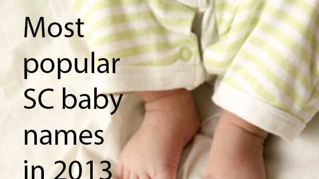The Social Security Administration announced the most popular baby names for 2013.  Here are the top 10 boy and top 10 girl names in South Carolina.