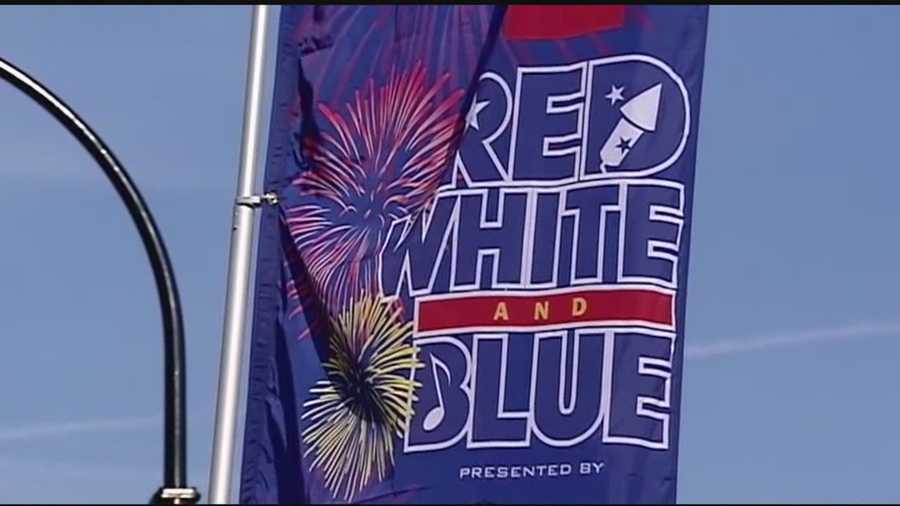 Nearly 50 thousand people flocked to downtown Greenville for the city's annual Red, White and Blue celebration.