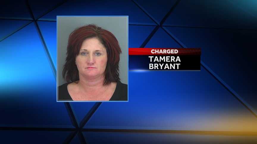 Tamera Bryant: charged with petit larceny