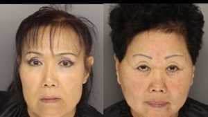 Hang Sun Durr and Myong Hui Pries: Charged with prostitution