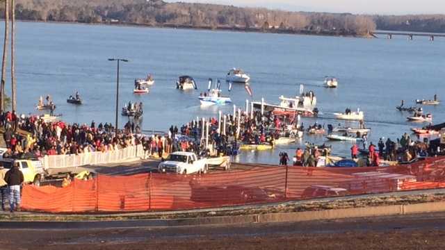 Photos from Bassmasters practice day from Green Pond Landing at Lake  Hartwell