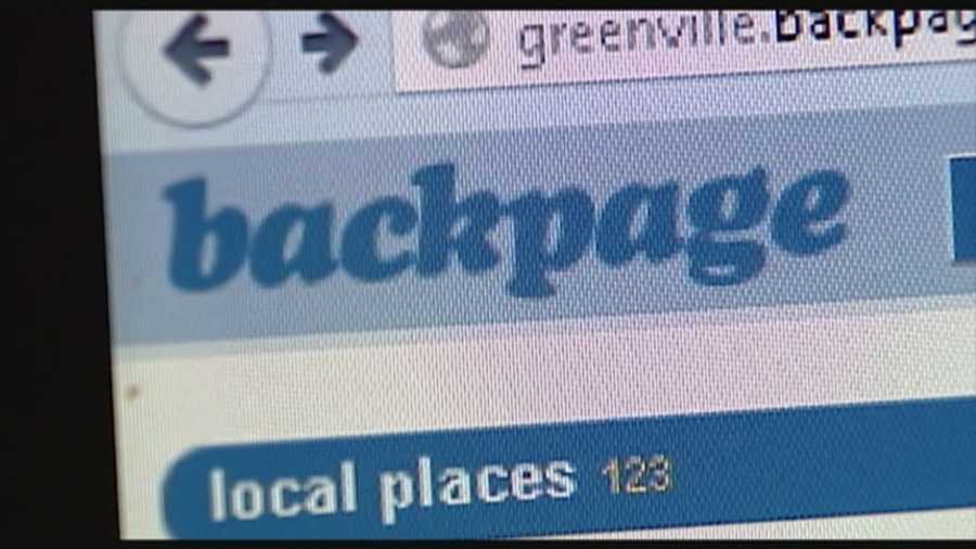 Child advocates say Backpage.com is used in the sex trafficking of underage victims.