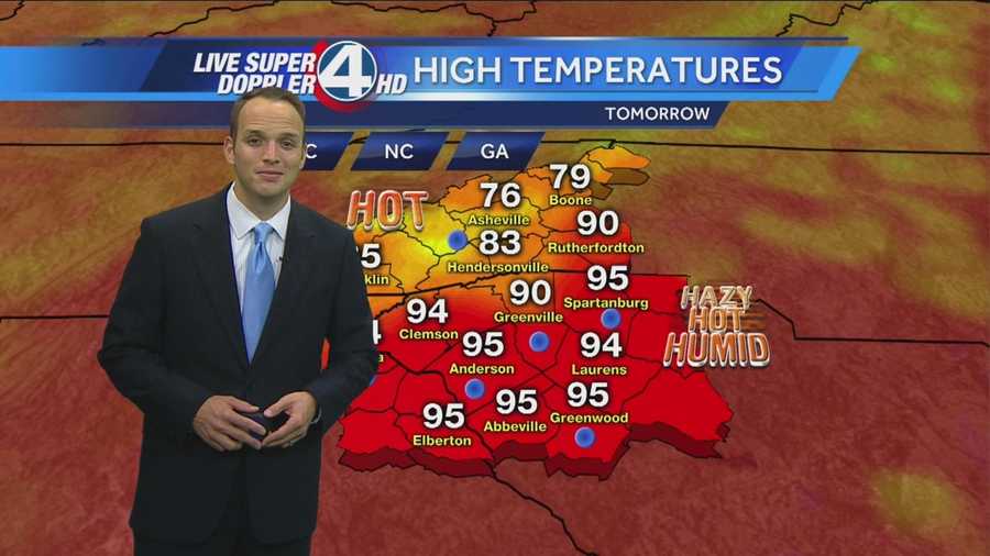 A ridge of high pressure will build into the area creating a heat wave across the east coast.