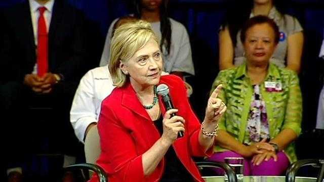Hillary Clinton visits Upstate pt. 7